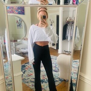 SHEIN Heather Gray Off-the-Shoulder Sweater